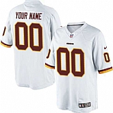 Customized Men & Women & Youth Washington Redskins White Team Color Nike Game Stitched Jersey,baseball caps,new era cap wholesale,wholesale hats